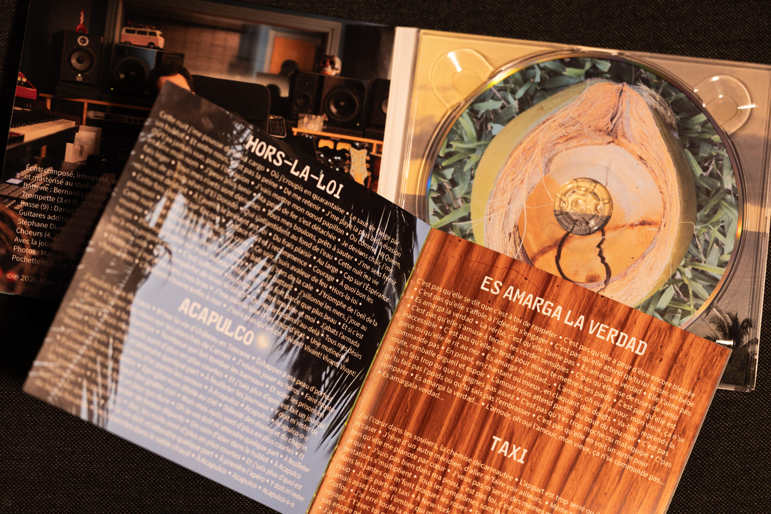 Marc Savoie - DÉRIVES (CD) – Image 3